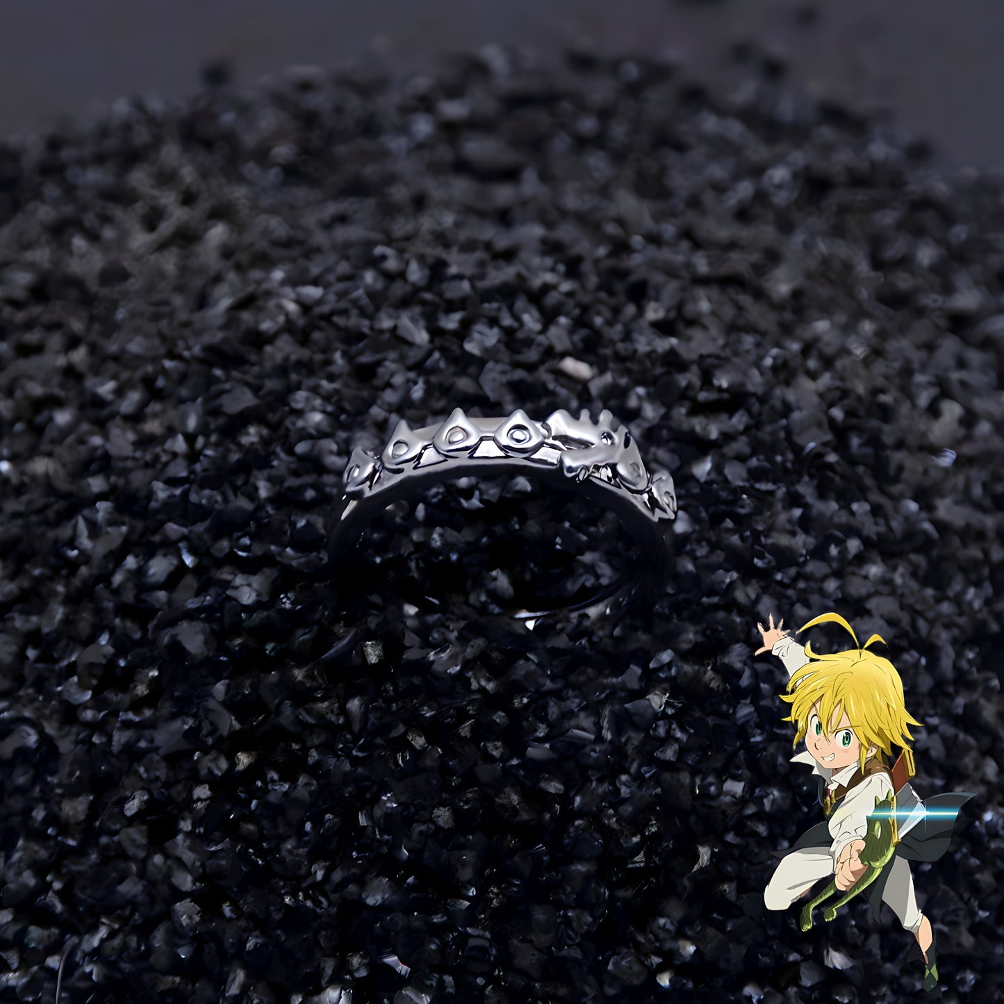 MELIODAS DRAGON SIN RING