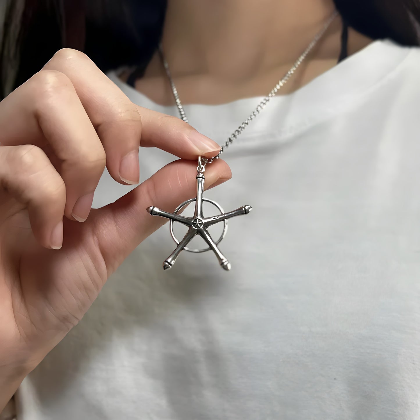 QUINCY CROSS NECKLACE